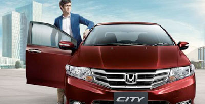 Honda City for rent in Phuket