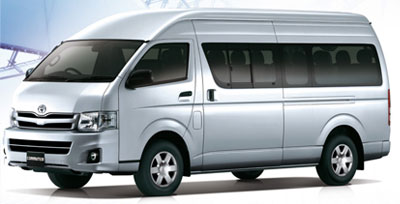 Toyota Commuter for rent in Phuket