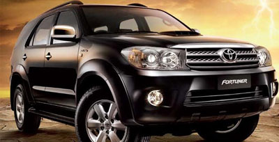 Toyota Fortuner for rent in Phuket