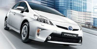 Toyota Prius for rent in Phuket